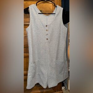 Gray romper